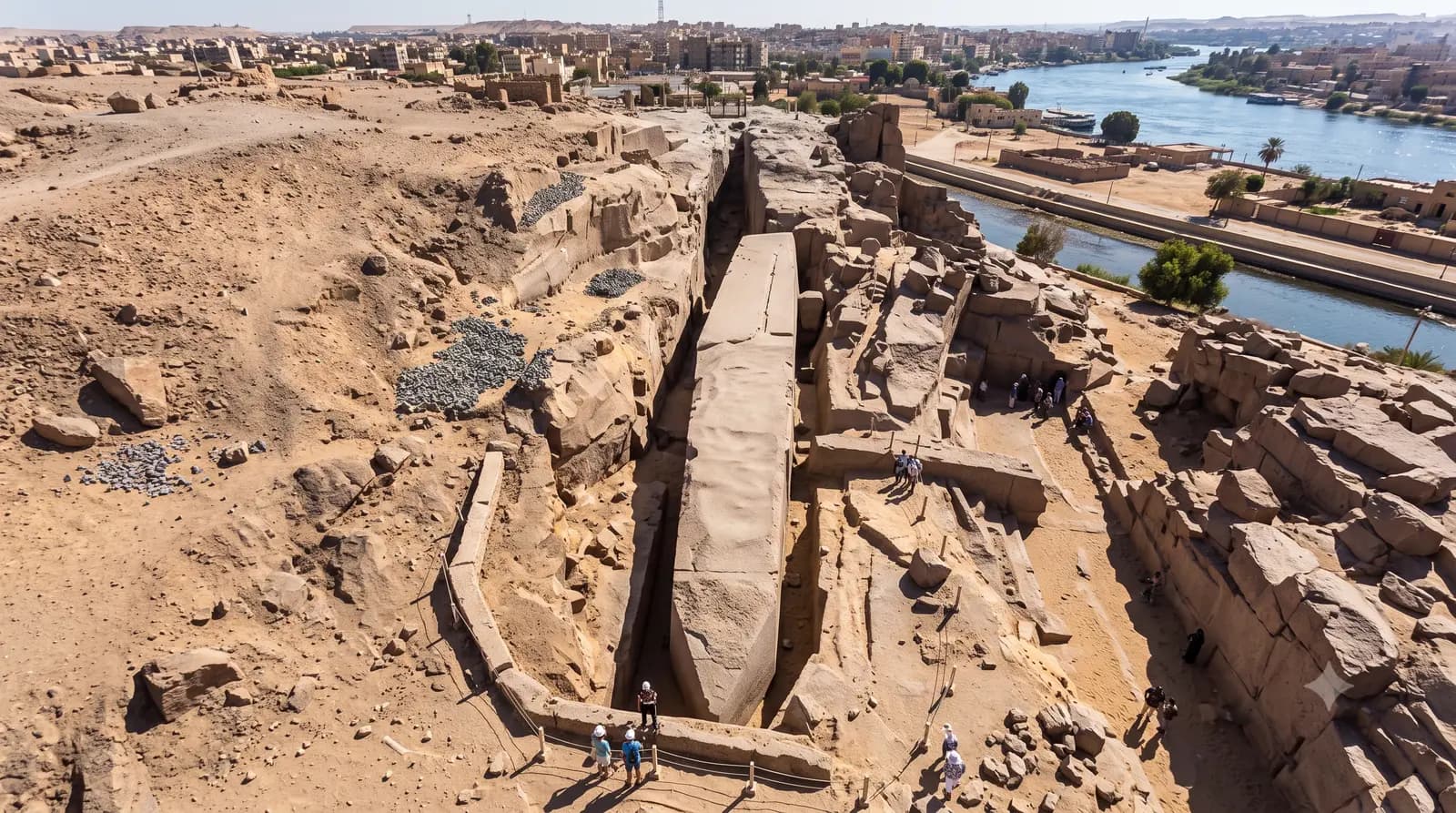 Unfinished Obelisk & Elephantine Island
